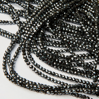 Hematyt kostka fasetowana sharp cut natural 5mm