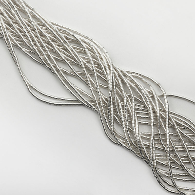 Hematyt krążek płaski light silver 2x1mm