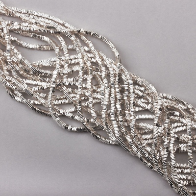 Hematyt przekładka poduszka light silver 3x1mm
