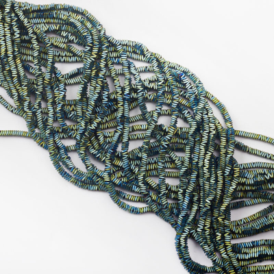 Hematyt przekładka poduszka mat emerald 3x1mm