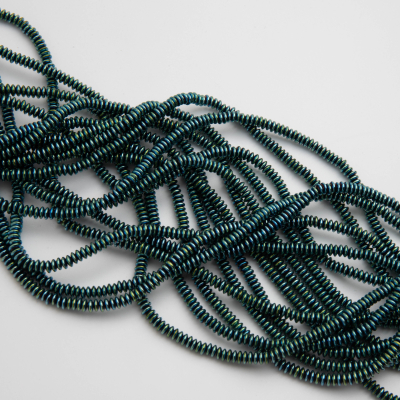 Hematyt dysk emerald 4x1,5mm