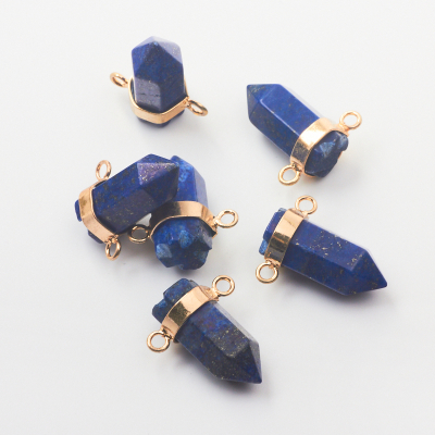 Zawieszka grot z lapis lazuli 21mm