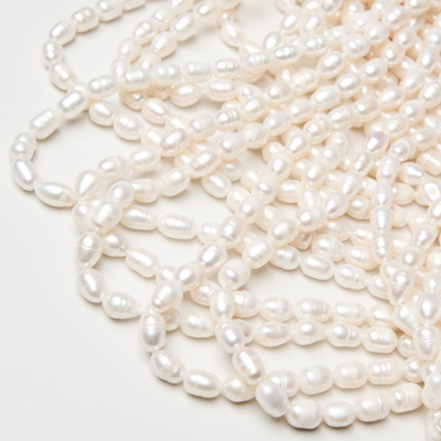 Perły naturalne hodowlane rice 7-8mm