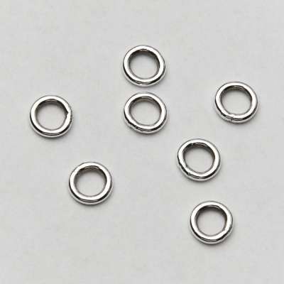 Srebrne kółko lutowane AG925 5x1mm