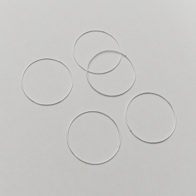 Srebrne kółko lutowane AG925 36,5x0,8mm