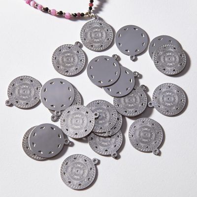 Zawieszka ze stali mandala 18,3mm
