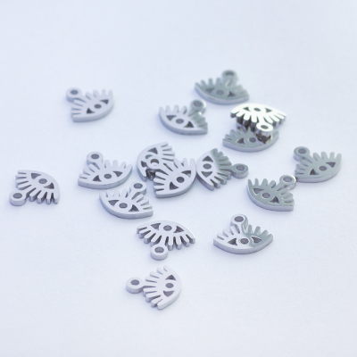 Mini zawieszka ze stali oczko 6mm