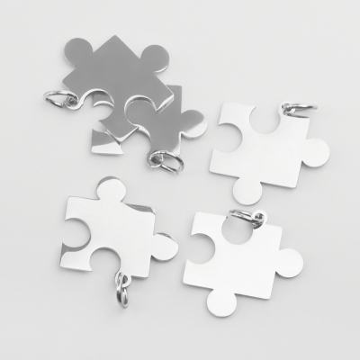 Zawieszka ze stali puzzel 17,5mm