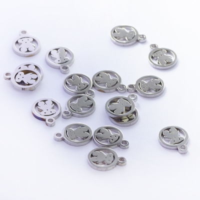 Zawieszka ze stali miś 9,6mm