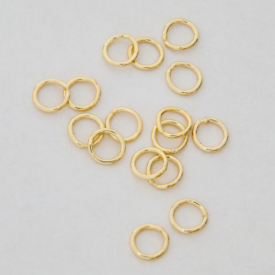 Kółeczka zamknięte z mosiądzu 6x0.8mm