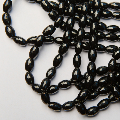 Onyks oliwka fasetowana 8x12mm