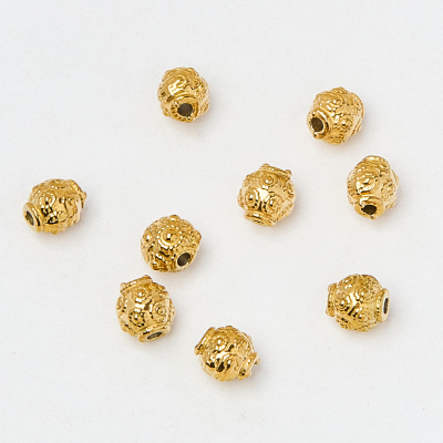 Koralik ze stali orientalny 6,5x7mm PVD