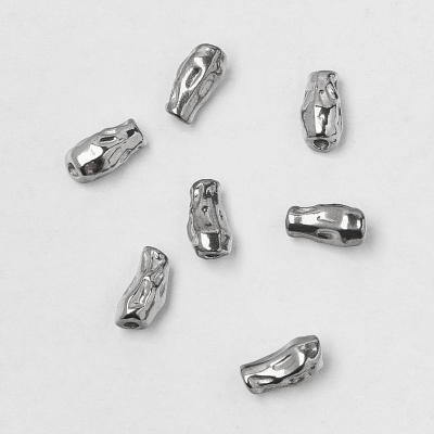 Koralik ze stali podłużny gnieciony 5x10mm