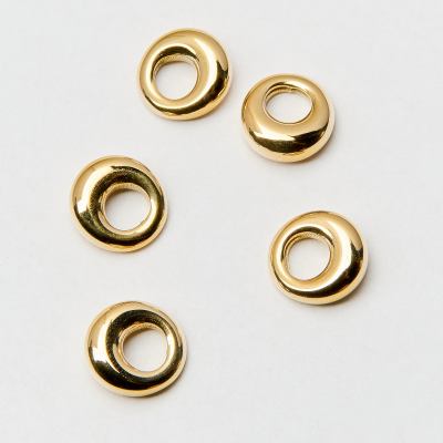 Zawieszka ze stali kółko wycięte 13mm PVD