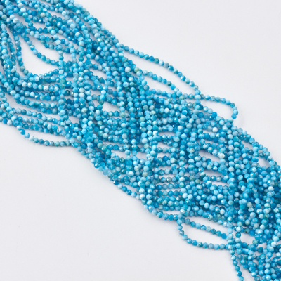 Apatyt kulki fasetowane 3mm