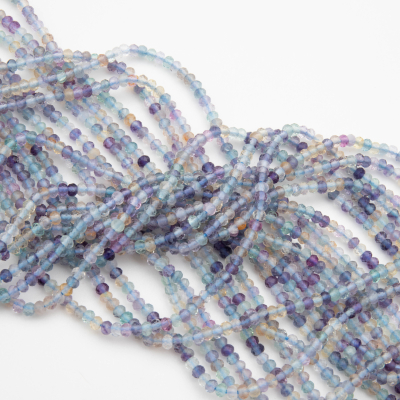 Fluoryt oponka fasetowana 2x3mm