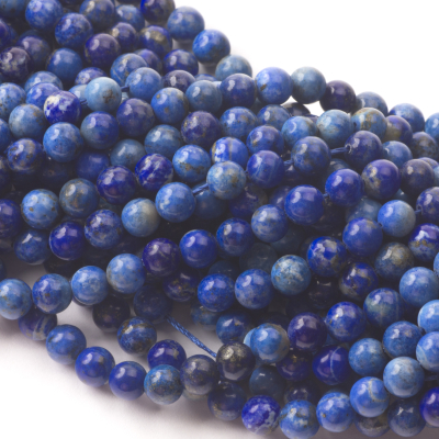 Lapis lazuli kulka gładka 6mm