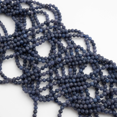 Szafir kulka fasetowana 3mm