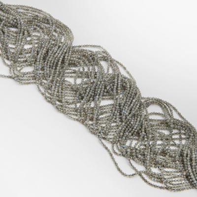 Labradoryt kulka fasetowana AAA 2,5mm