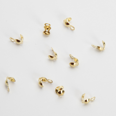 Jabłuszka pozłacane 3x7mm