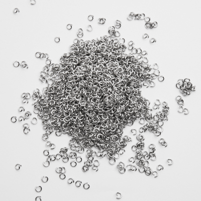 Kółeczka ze stali zaciskowe 4x0,8mm